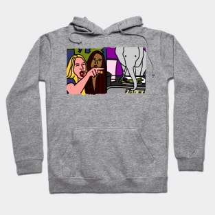 Woman Yelling at Cat Meme with an Elephant Hoodie